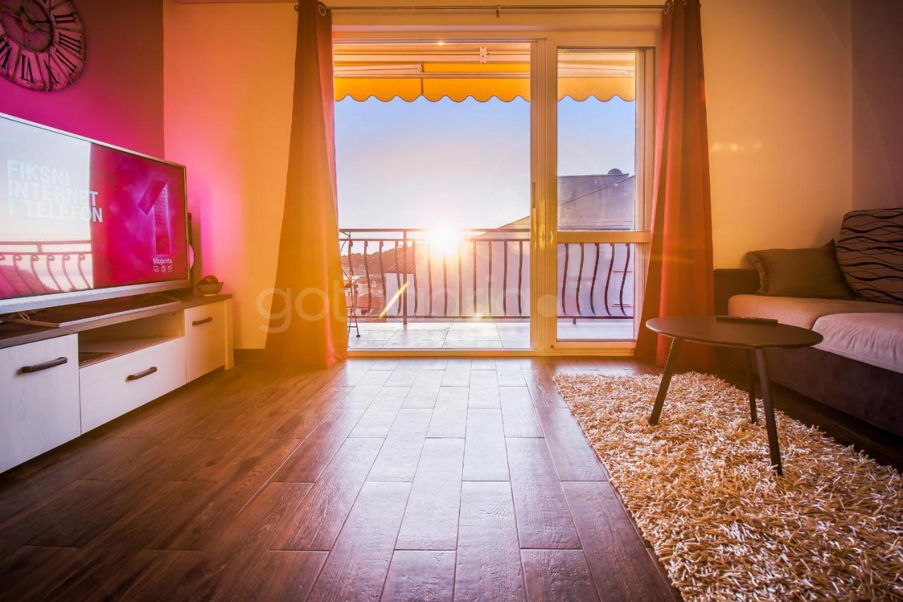Rooftop Penthouse - Private Hottub & Duplex Whirlpool 马卡尔斯卡 外观 照片