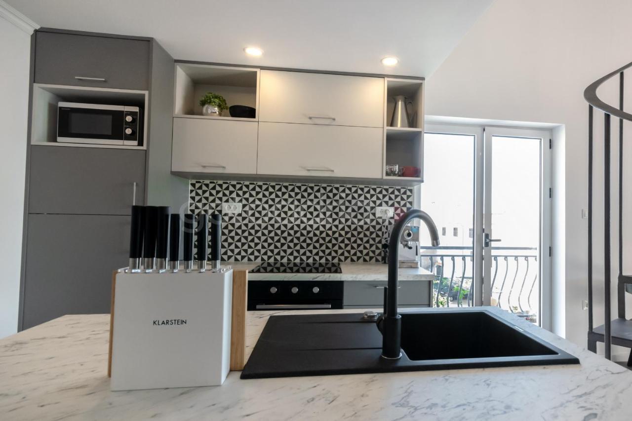 Rooftop Penthouse - Private Hottub & Duplex Whirlpool 马卡尔斯卡 外观 照片